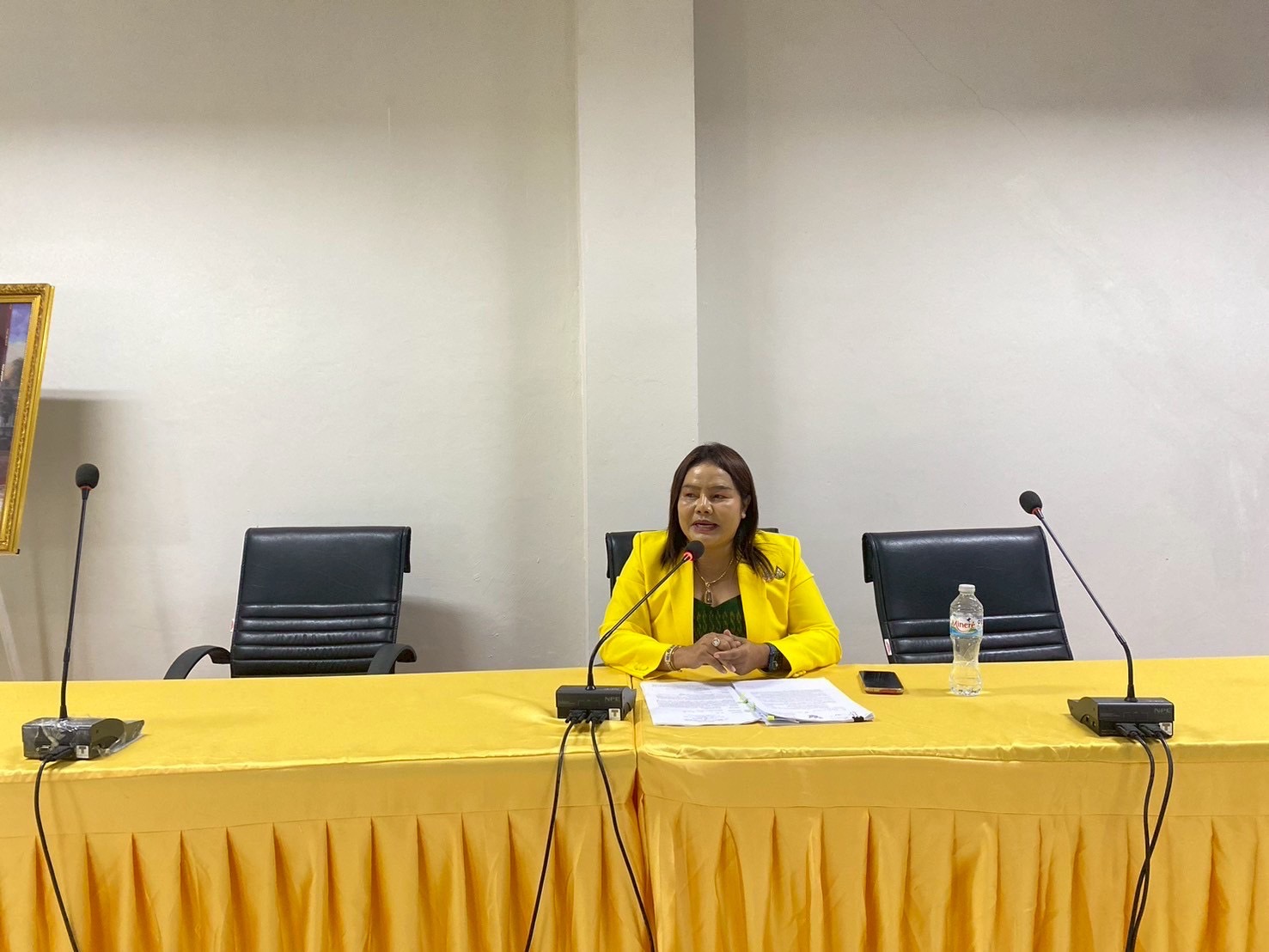 สำนักงานพัฒนาชุมชนอำเภอมวกเหล็ก จัดประชุมคัดเลือกคณะกรรมการพัฒนาสตรีตำบล (กพสต.)